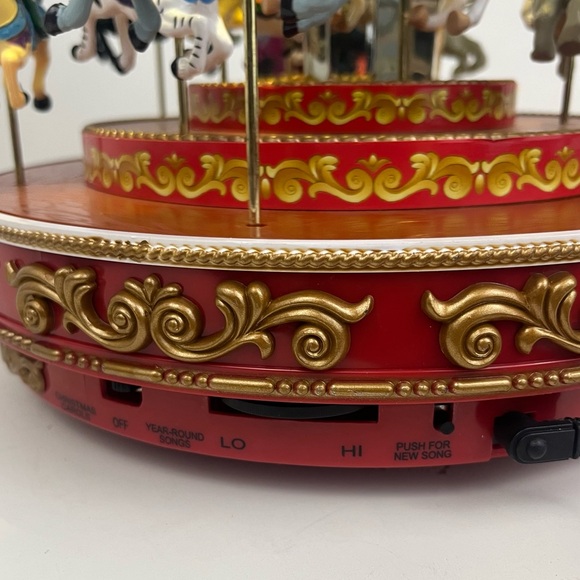 Mr. Christmas Triple Decker Carousel Music Box - Picture 13 of 16